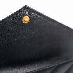 Saint Laurent Envelope Wallet Black