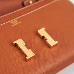 Hermes Constance To Go Epsom Gold Z Stamp