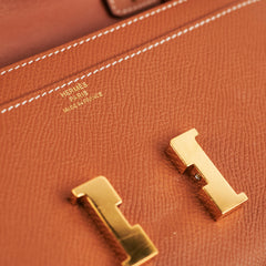 Hermes Constance To Go Epsom Gold Z Stamp