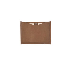 Hermes Petit H Flat Pouch Dark Brown