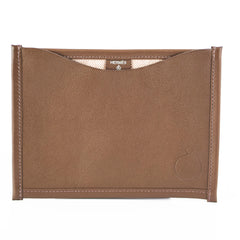 Hermes Petit H Flat Pouch Dark Brown