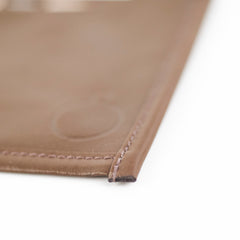 Hermes Petit H Flat Pouch Dark Brown