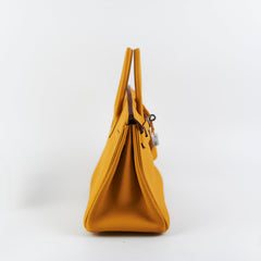 Hermes Birkin 25 Togo Jaune Ambre - B Stamp