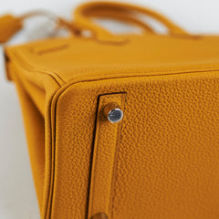 Hermes Birkin 25 Togo Jaune Ambre - B Stamp