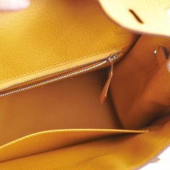 Hermes Birkin 25 Togo Jaune Ambre - B Stamp