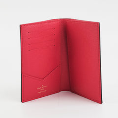 Louis Vuitton Christmas Edition Passport Case Momogram