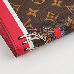 Louis Vuitton Christmas Edition Passport Case Momogram