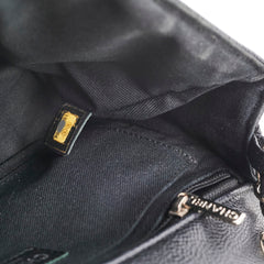 Chanel CC Timeless Caviar Black Bag