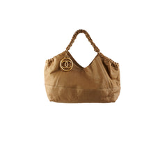 Chanel Gold Tote Baby Coco Cabas
