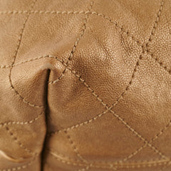 Chanel Gold Tote Baby Coco Cabas