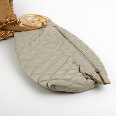 Chanel Gold Tote Baby Coco Cabas