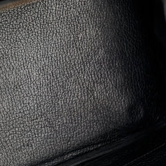 Hermes Birkin 35 Black Clemence Stamp Z Circle
