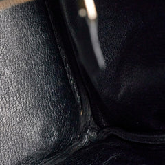 Hermes Birkin 35 Black Clemence Stamp Z Circle