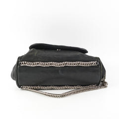 Chanel CC Lambskin Accordion Flap Black