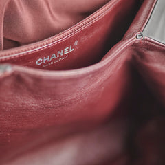 Chanel CC Lambskin Accordion Flap Black