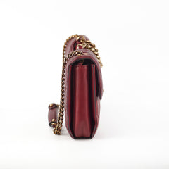 Chanel Burgundy Seasonal Flap