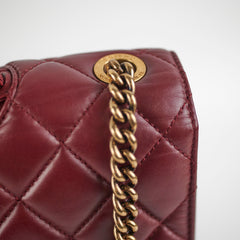 Chanel Burgundy Seasonal Flap