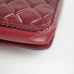 Chanel Burgundy Seasonal Flap