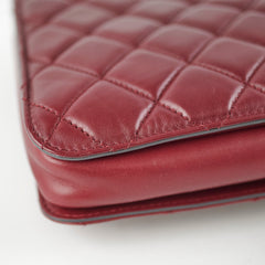 Chanel Burgundy Seasonal Flap