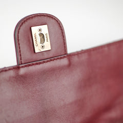 Chanel Burgundy Seasonal Flap