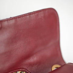 Chanel Burgundy Seasonal Flap