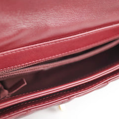 Chanel Burgundy Seasonal Flap
