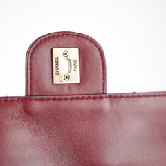 Chanel Burgundy Seasonal Flap