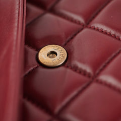 Chanel Burgundy Seasonal Flap