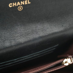 Chanel Lambskin Black Wallet - Series 19