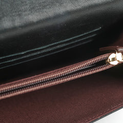 Chanel Lambskin Black Wallet - Series 19