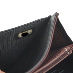 Chanel Lambskin Black Wallet - Series 19