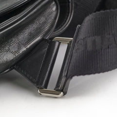 Christian Dior Mens Oblique Leather Saddle Bag