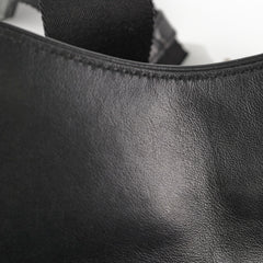 Christian Dior Mens Oblique Leather Saddle Bag