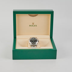Rolex Airking 40mm Steel Black Dial Watch (116900) 2019