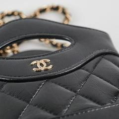 Chanel Micro 31 24S Crossbody Bag Black