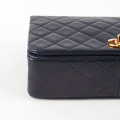 Chanel Vintage Flap Navy