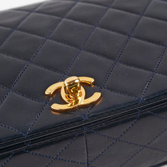 Chanel Vintage Flap Navy