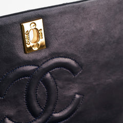 Chanel Vintage Flap Navy