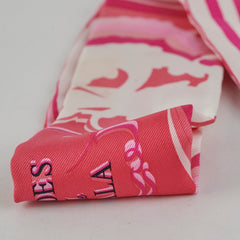 Hermes Twilly Pink/White