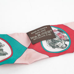 Hermes Twilly Green/Pink