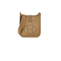 Hermes Mini Evelyn Beige Marfa - W Stamp