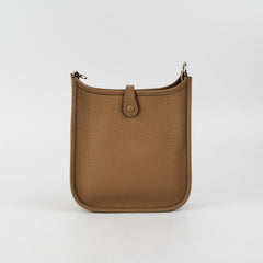 Hermes Mini Evelyn Beige Marfa - W Stamp