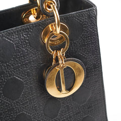 Dior Medium Lady Dior Cannage Bag Black