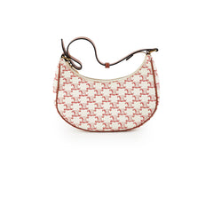 Celine Ava Triomphe Canvas Red