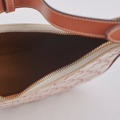 Celine Ava Triomphe Canvas Red