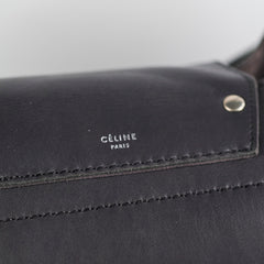 Celine Big Bag Leather Tote Calfskin Dark Grey