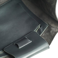 Celine Big Bag Leather Tote Calfskin Dark Grey