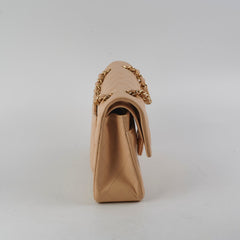 ITEM 17 - Chanel Small Double Classic Flap Beige 29series