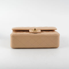 ITEM 17 - Chanel Small Double Classic Flap Beige 29series