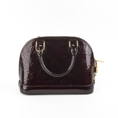 Louis Vuitton Alma BB Amarante Vernis